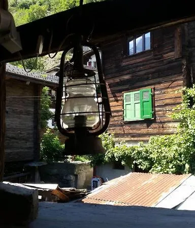 Historische Maisonettewohnung Bis 9 Gaeste, Magic Pass Belalp, Rosswald Und Mehr Naters Exterior photo